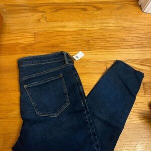 Old Navy Women's Rockstar skinny stretch  - Deep Indigo size 16